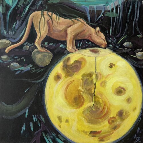 Moonmilk by Lemonie Pearl, Painting for Sale on Select
