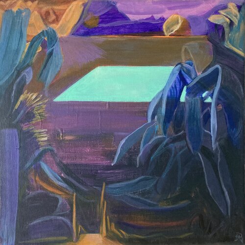 Get-a-pool 4 by Lemonie Pearl, Painting for Sale on Select