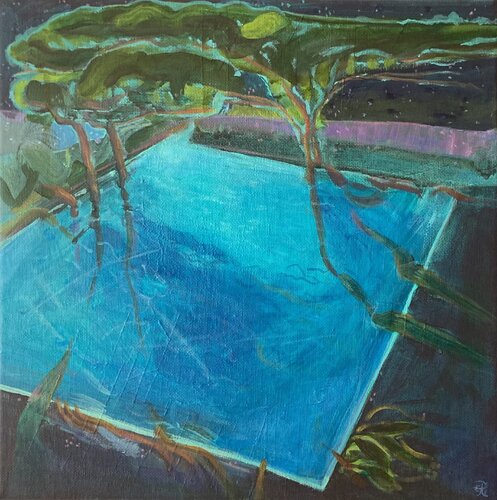 Get-a-Pool 5 by Lemonie Pearl, Painting for Sale on Select