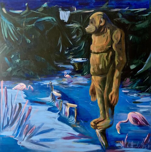 Bleiberecht by Lemonie Pearl, Painting for Sale on Select