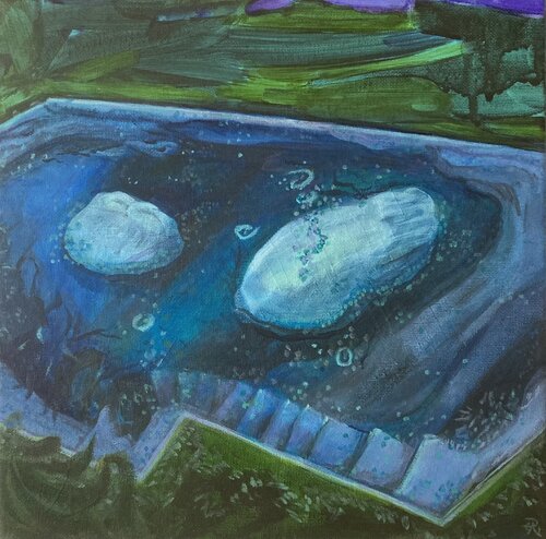 Get-a-Pool 10 by Lemonie Pearl, Painting for Sale on Select