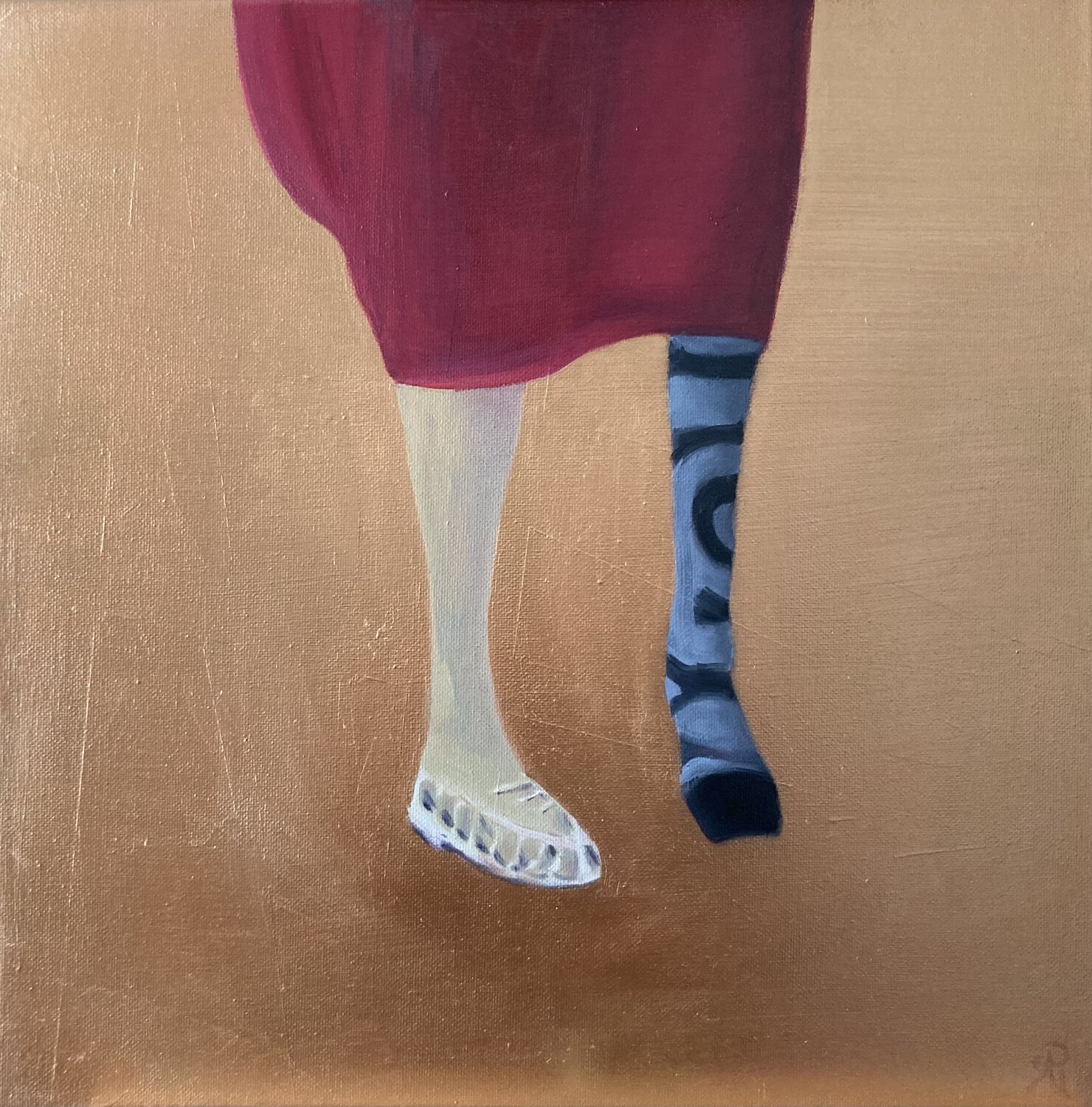Stable Lemonie Pearl Original painting for sale