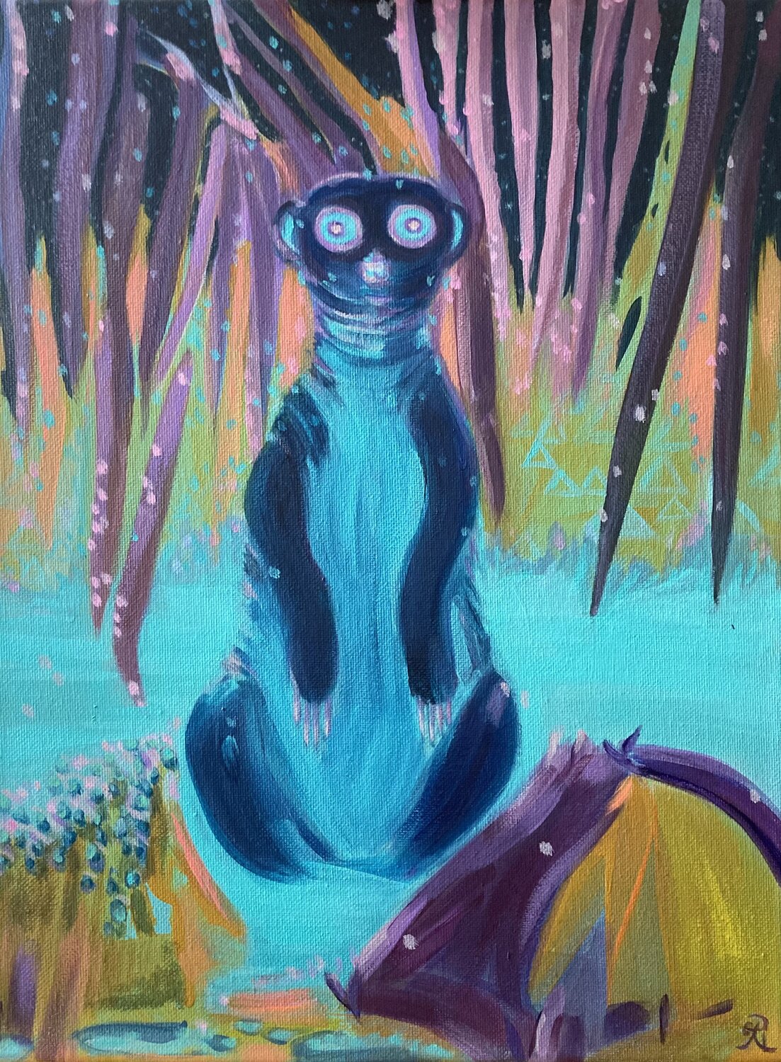 Fata Morgana Lemonie Pearl Original painting for sale