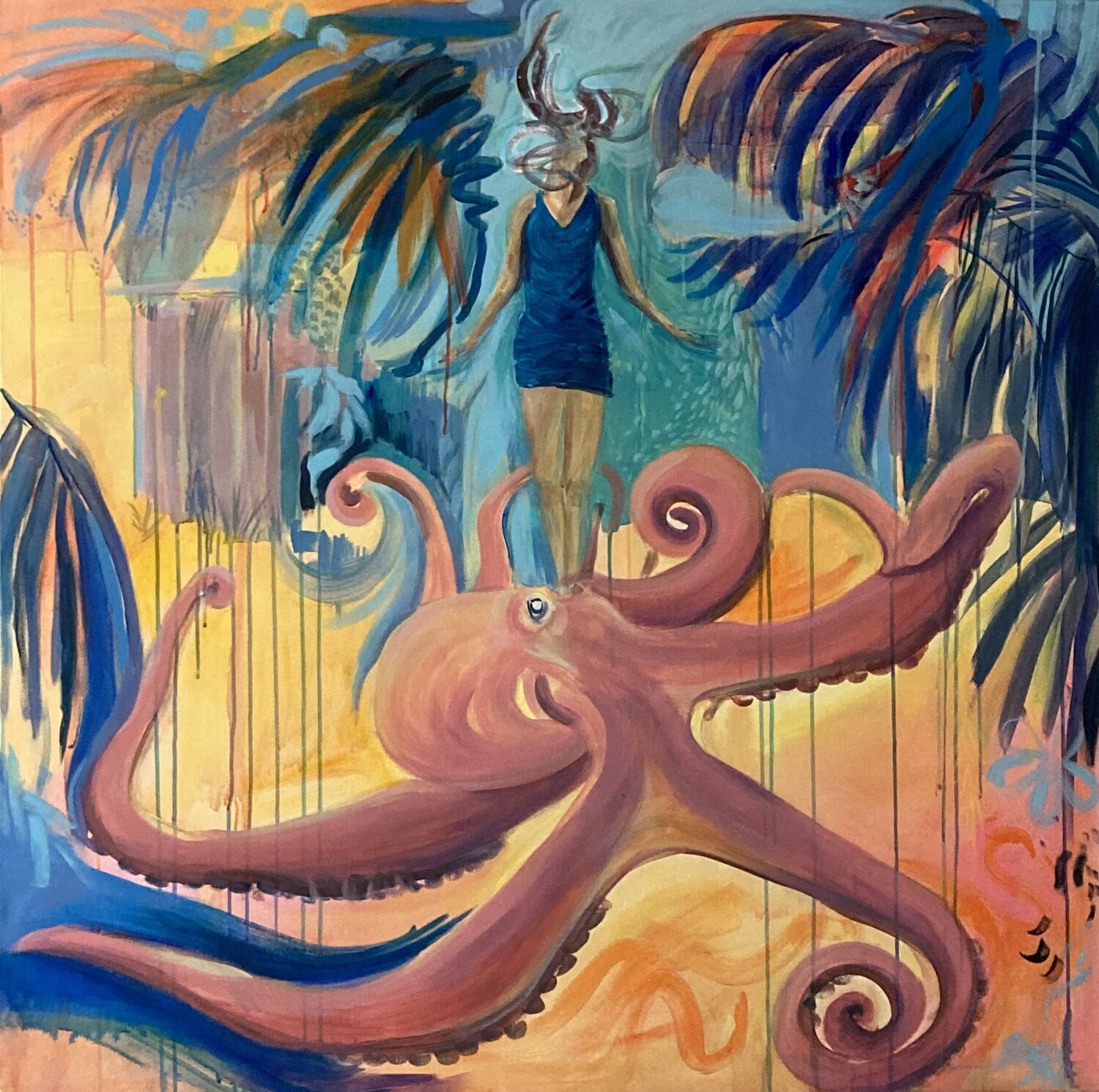 Landgänger Lemonie Pearl Original painting for sale