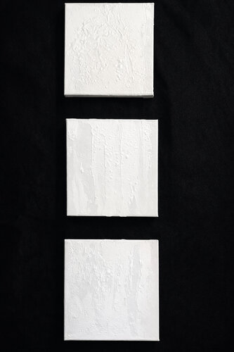 Triptych Sediment of Light I (triptych) by Els Devrieze, Painting for Sale on Select