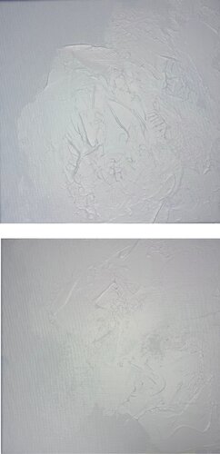 Sediments of light IV (diptych) by Els Devrieze, Painting for Sale on Select