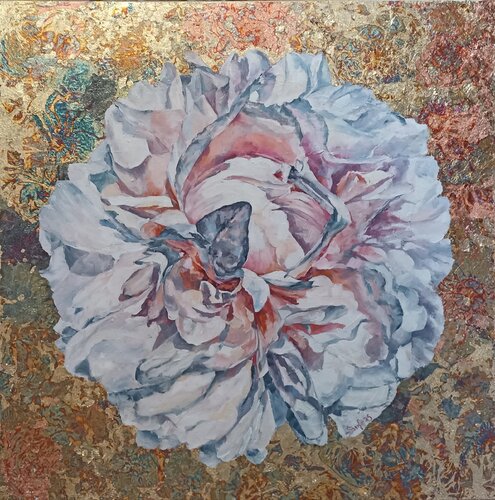 Peony by Tetyana Donets, Painting for Sale on Select