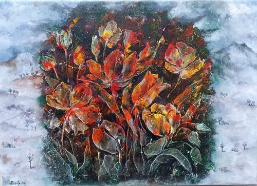 Spring.Arboretum. by Tetyana Donets, Painting for Sale on Select