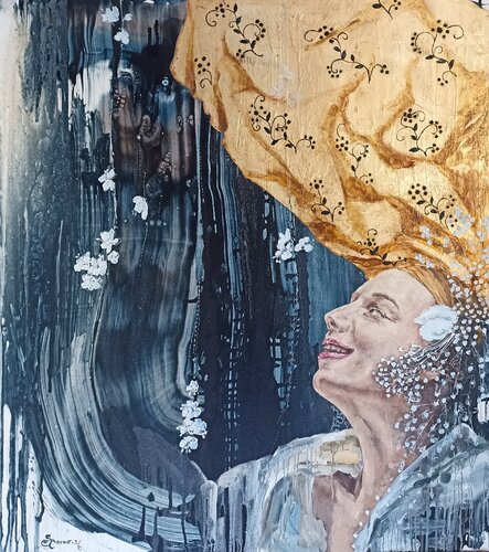 Nocturne. by Tetyana Donets, Painting for Sale on Select