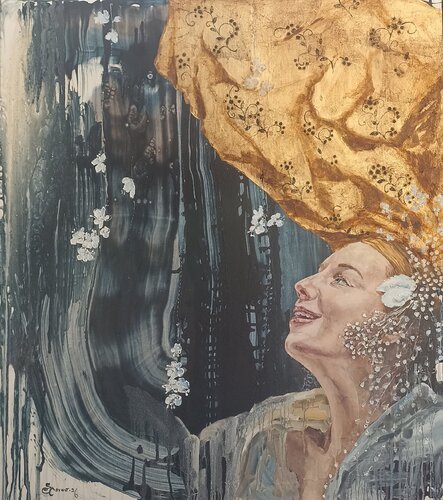 Nocturne. by Tetyana Donets, Painting for Sale on Select