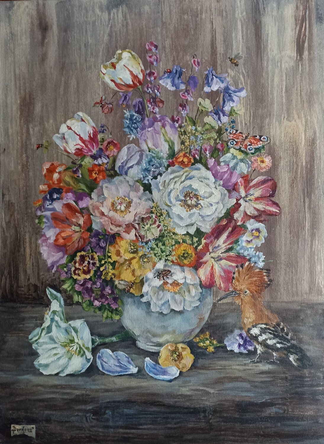 We protect nature 3. Tetyana Donets Original painting for sale