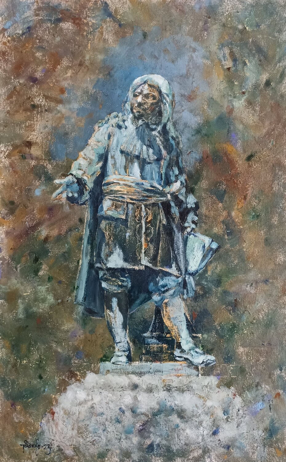 Valvasor Tetyana Donets Original painting for sale