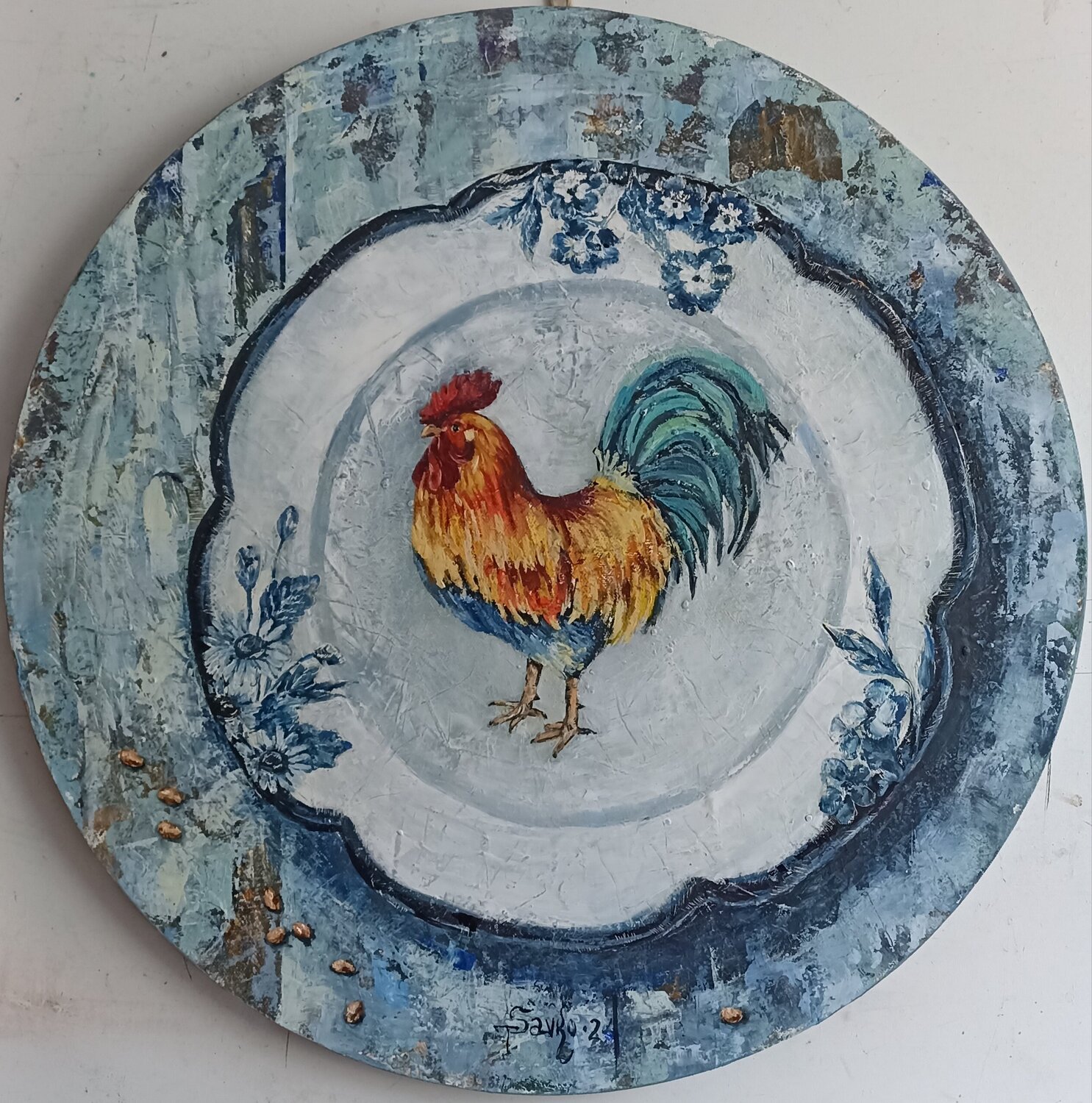 Golden grains. Tetyana Donets Original painting for sale