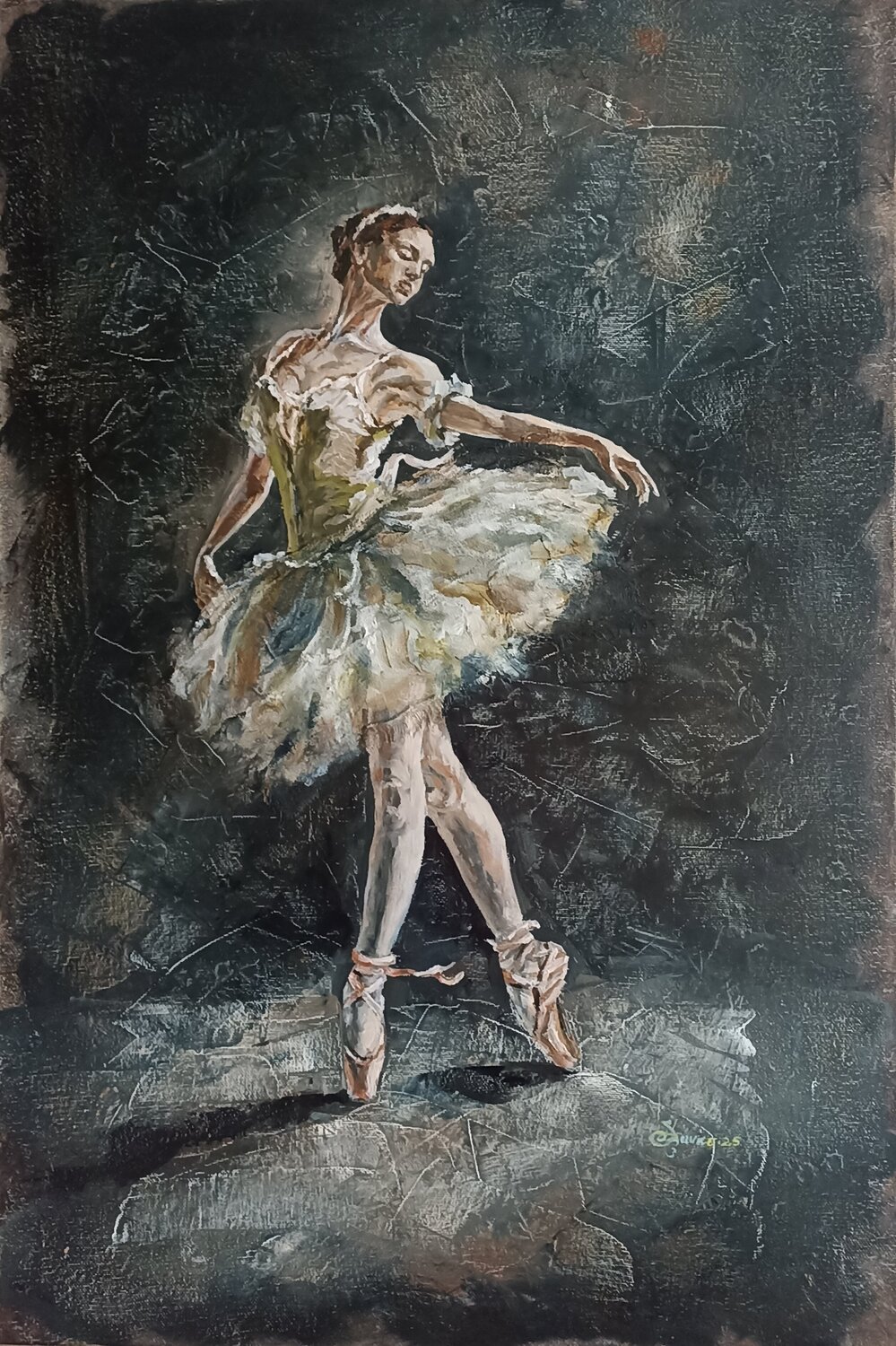 Ballerina. Tetyana Donets Original painting for sale