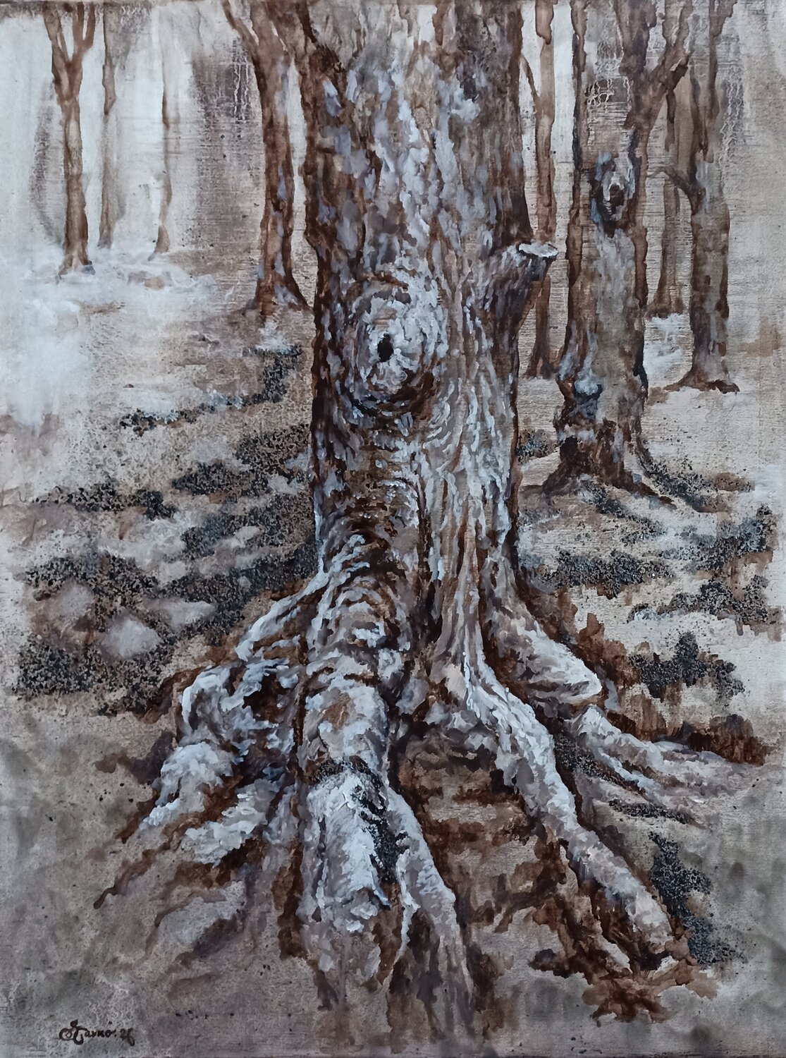 Sfumato. Tetyana Donets Original painting for sale