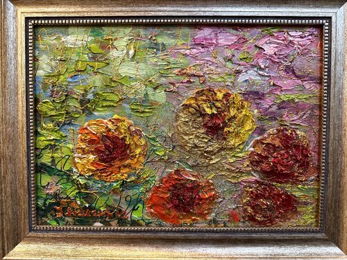 The Kiss of the Sun and the Earth by JULIJA PUZIRJOVA, Painting for Sale on Select