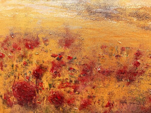 Summer left a kiss here by JULIJA PUZIRJOVA, Painting for Sale on Select