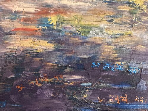 Maritime Kiss: From Soft Shadow to Bright Light by JULIJA PUZIRJOVA, Painting for Sale on Select