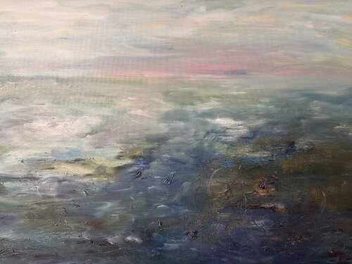 My gentle light of morning reflections60 by JULIJA PUZIRJOVA, Painting for Sale on Select