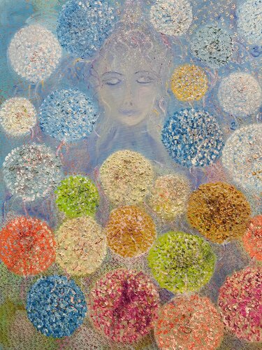 Airy Touches by JULIJA PUZIRJOVA, Painting for Sale on Select