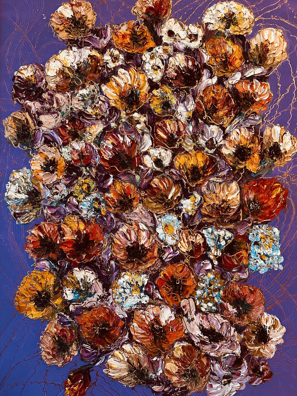 Too beautiful to be a coincidence. JULIJA PUZIRJOVA Original painting for sale
