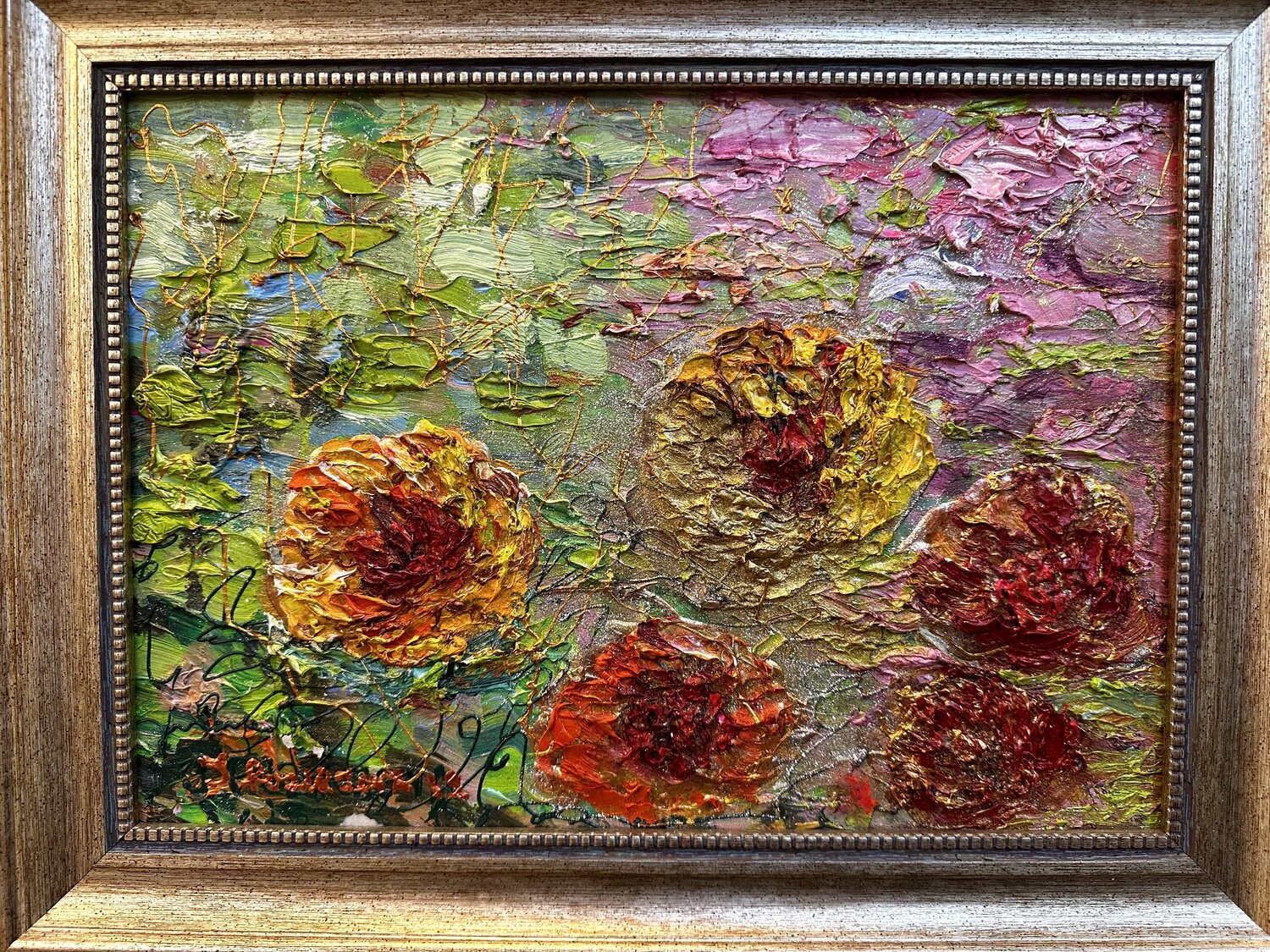 The Kiss of the Sun and the Earth JULIJA PUZIRJOVA Original painting for sale