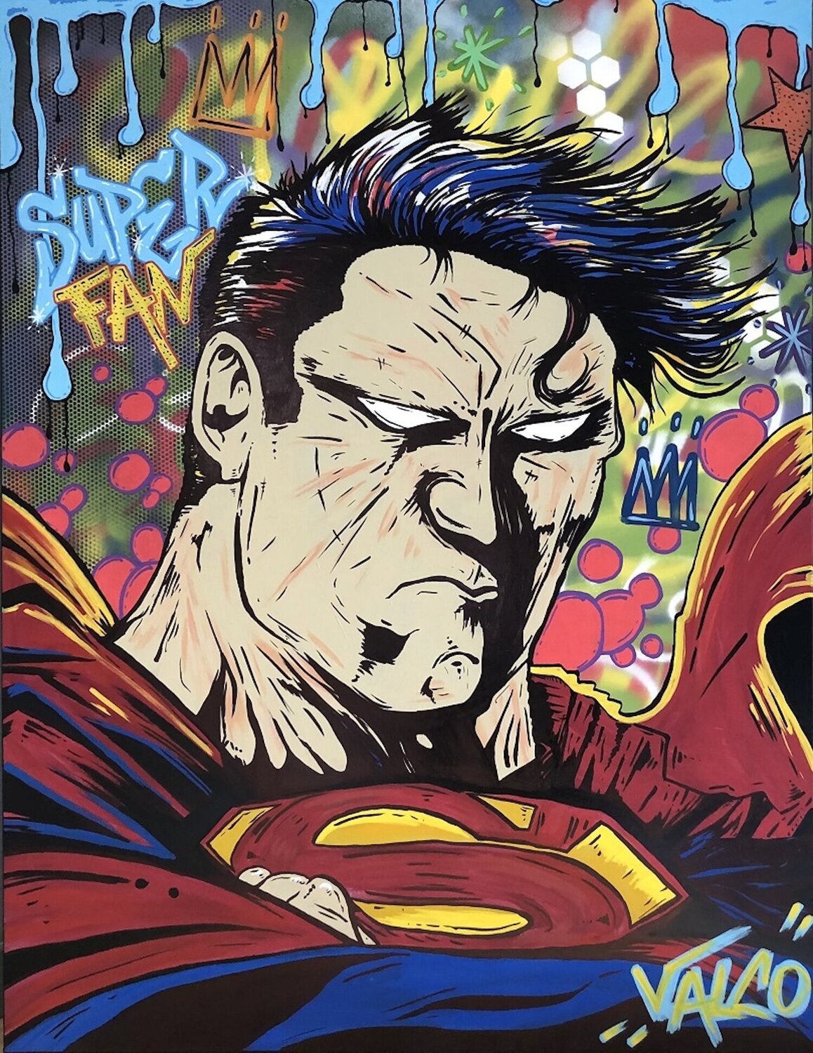 Super Fan Valco Original painting for sale
