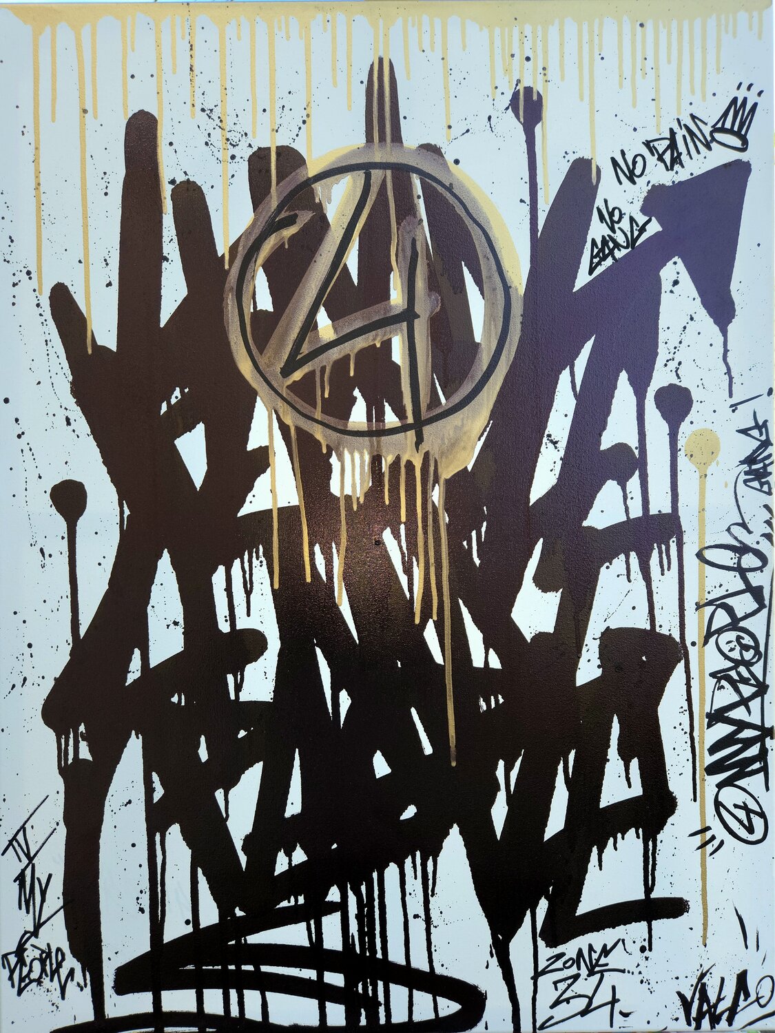 4 my people Valco Original painting for sale