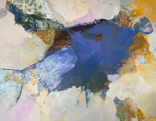 Balade dans la mer salée by Geneviève Girod, Painting for Sale on Select