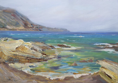 "Where Silence Begins" by Tamara Shyrai, Painting for Sale on Select