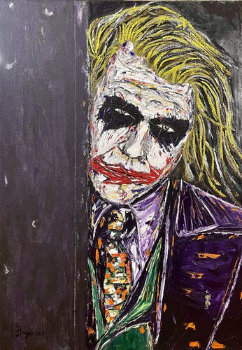 Joker#1 by Biagio Antonio Occhipinti, Painting for Sale on Select