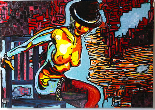 Nudo by Biagio Antonio Occhipinti, Painting for Sale on Select