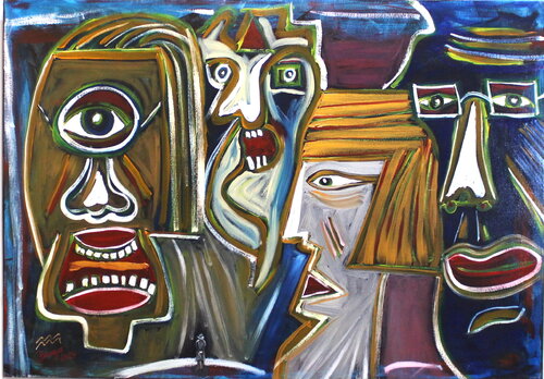 Dinastie by Biagio Antonio Occhipinti, Painting for Sale on Select