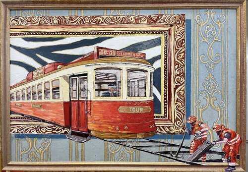 Il Trapasso by Biagio Antonio Occhipinti, Painting for Sale on Select