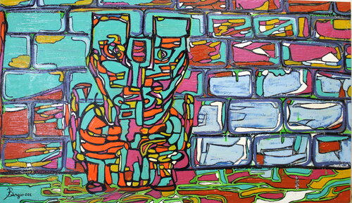 Conversazione in Bagno by Biagio Antonio Occhipinti, Painting for Sale on Select