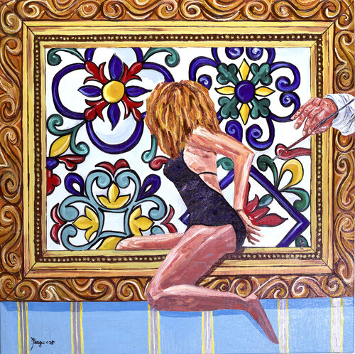 Cambio Vita by Biagio Antonio Occhipinti, Painting for Sale on Select
