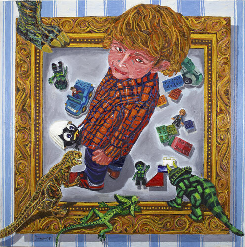 Crescita by Biagio Antonio Occhipinti, Painting for Sale on Select