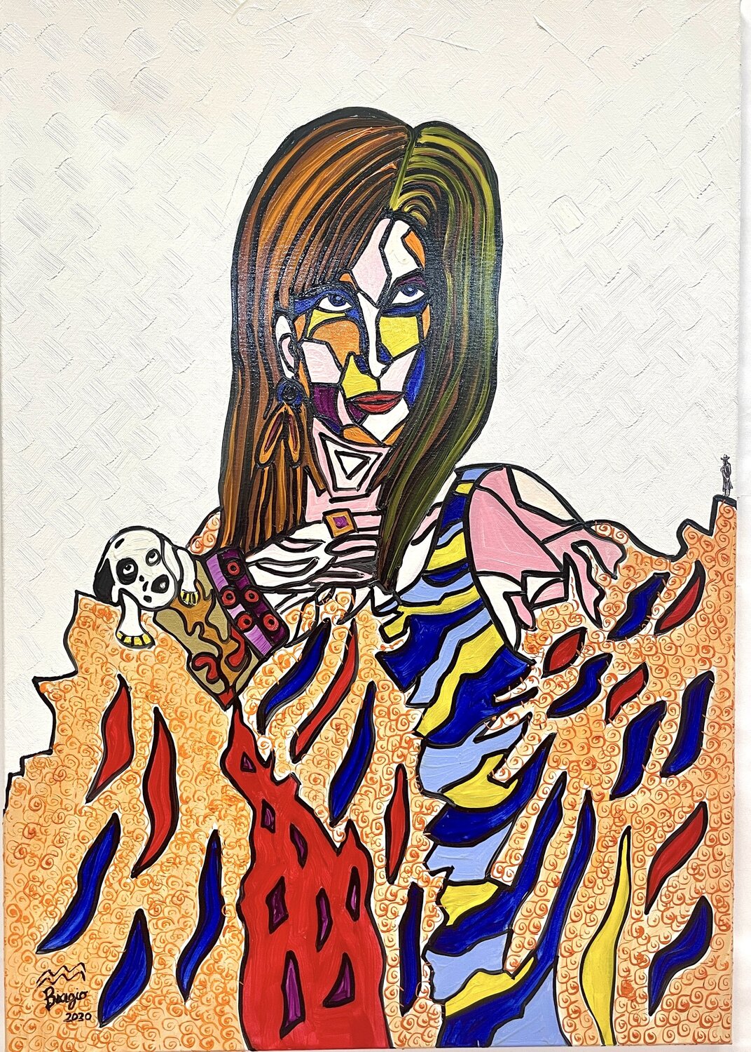 Crudelia Biagio Antonio Occhipinti Original painting for sale