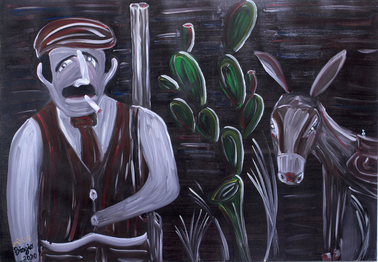 Radici Biagio Antonio Occhipinti Original painting for sale