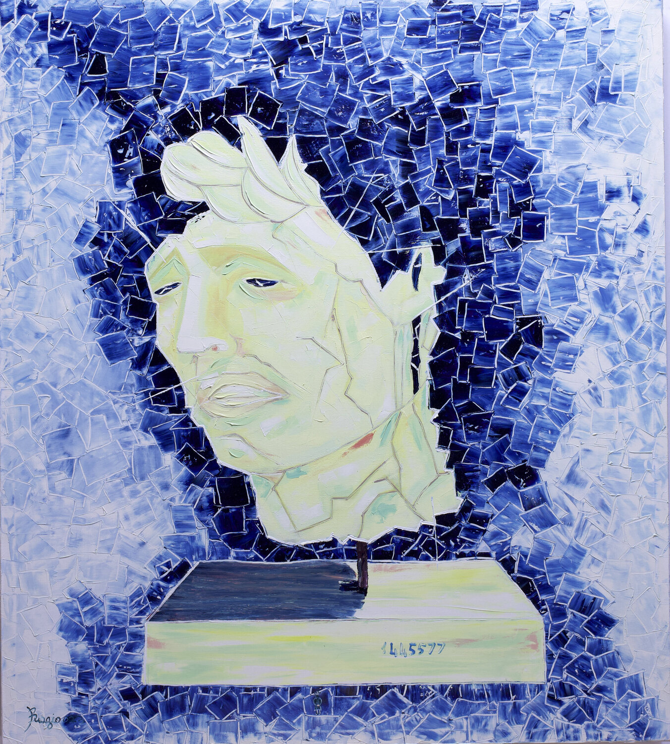 1445577 (Serie Siamo Numeri) Biagio Antonio Occhipinti Original painting for sale