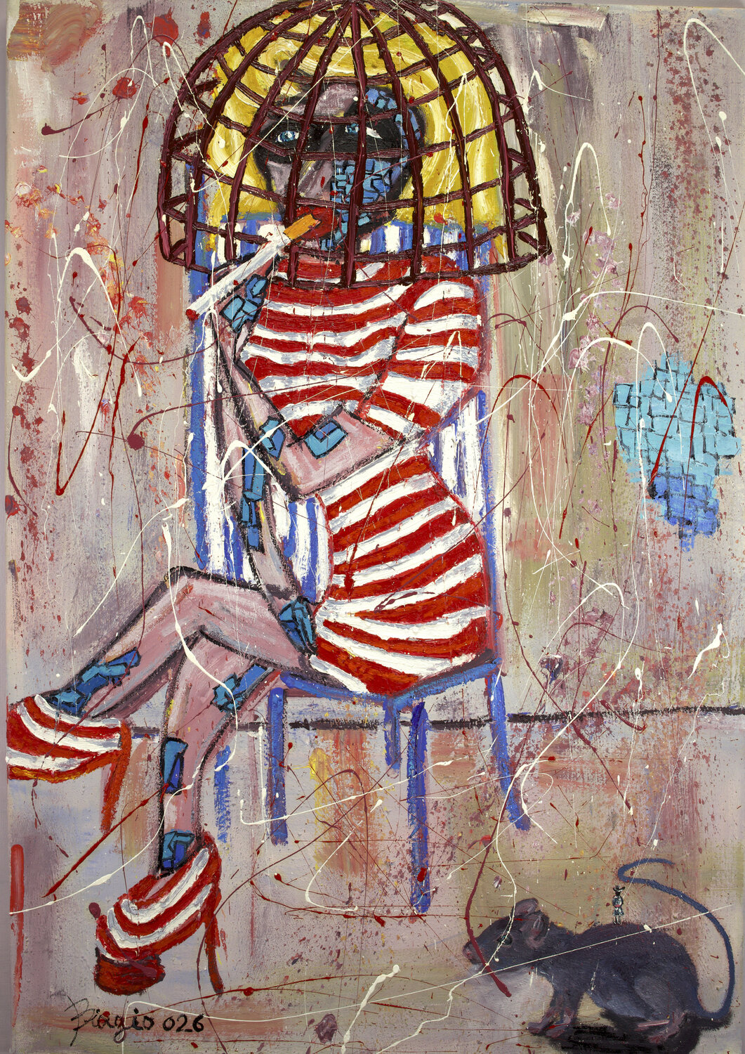 La Bisbetica Domata Biagio Antonio Occhipinti Original painting for sale
