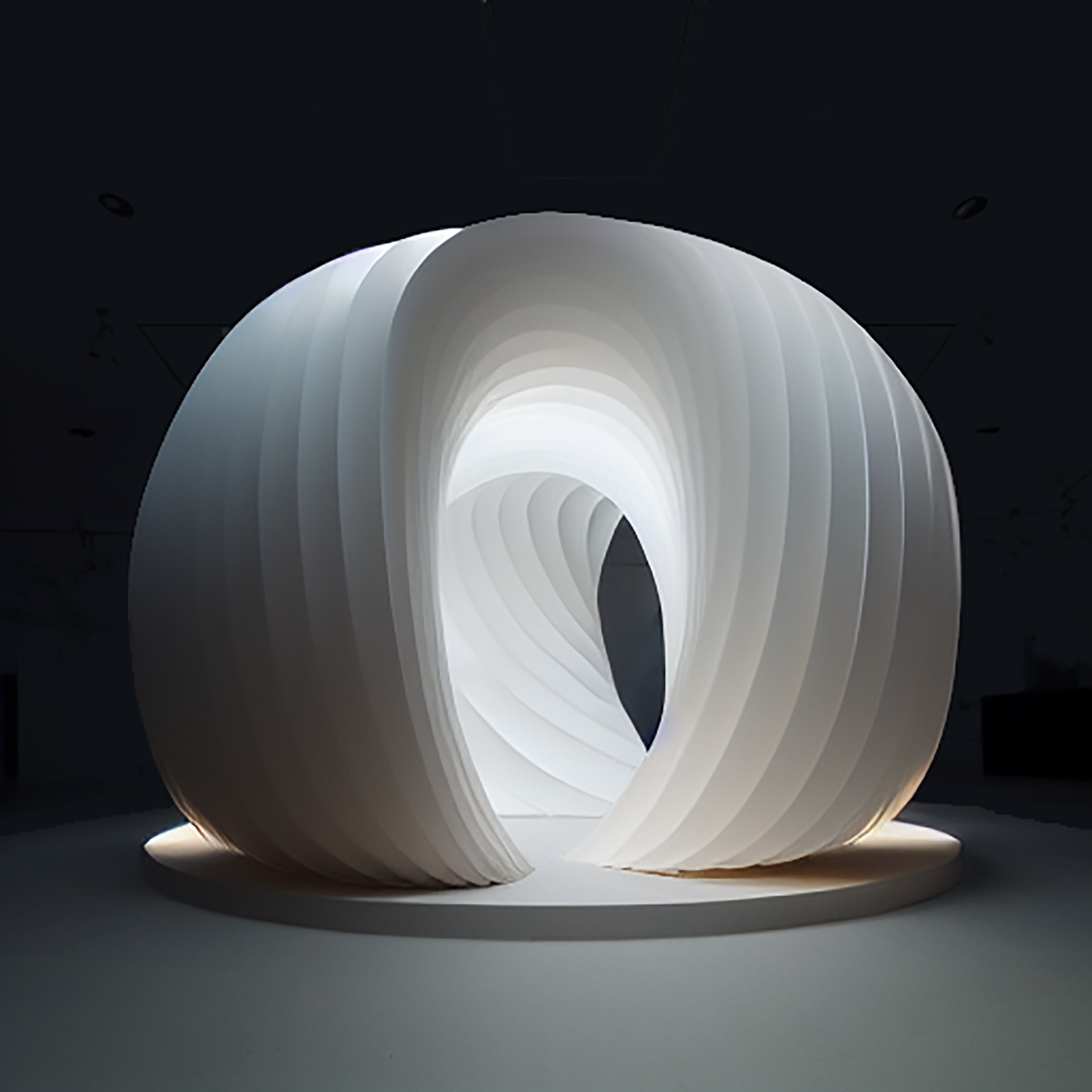 White 2 Lines Pavilion