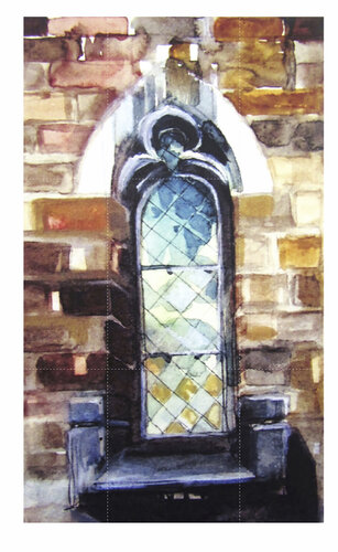 Ventana en Brujas by Claudio Pincas Feldman, Painting for Sale on Select