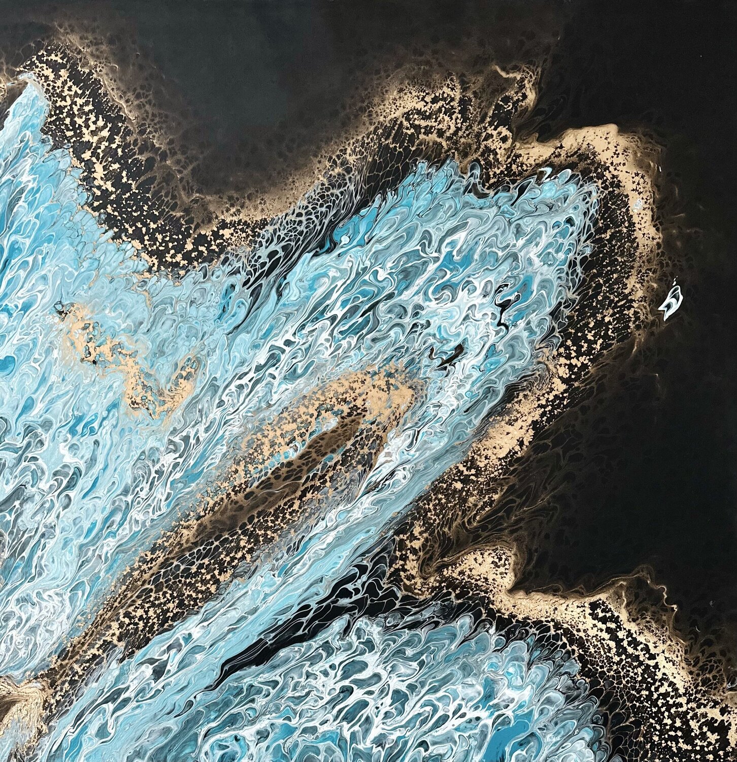Turquoise dream Inna Horch Original painting for sale