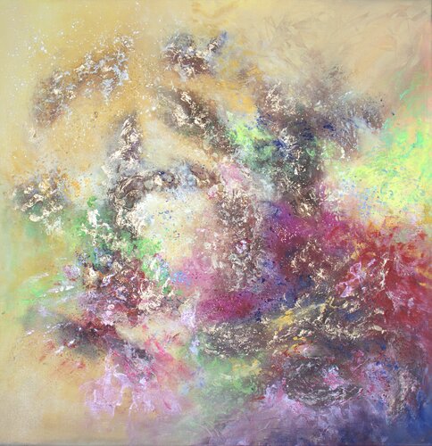 Abstract Symphony by Ludmilla Ukrow, Painting for Sale on Select