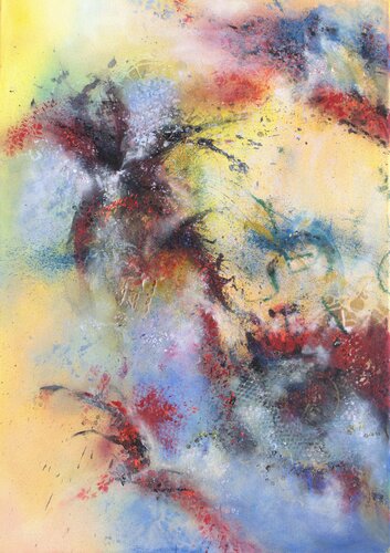 Abstract Fusion by Ludmilla Ukrow, Painting for Sale on Select