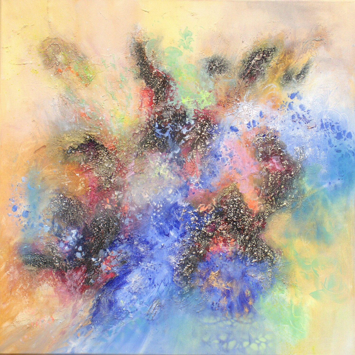 Abstract Convention Ludmilla Ukrow Original painting for sale