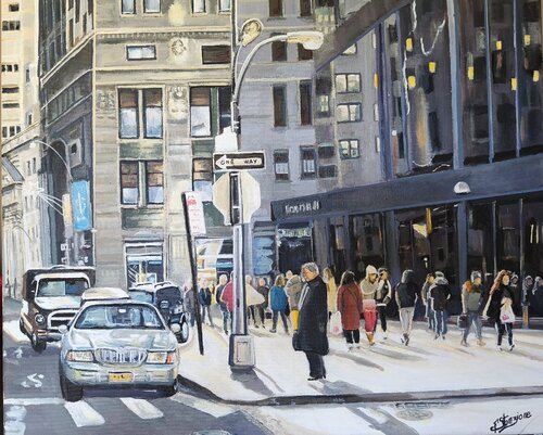One Way by Francis Stanzione, Painting for Sale on Select
