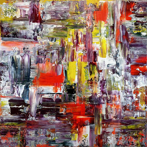 Abstrakt 2403 by Inga Knaak, Painting for Sale on Select