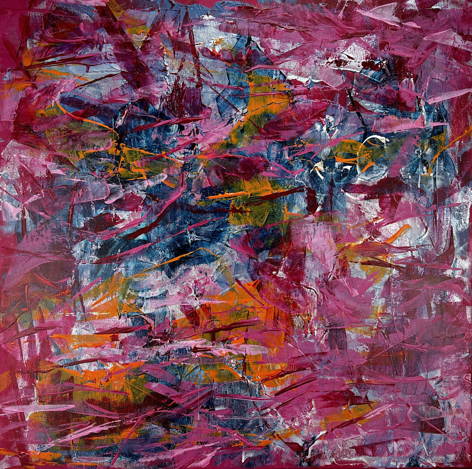 Abstrakt 2412 - "Durchblick" Inga Knaak Original painting for sale
